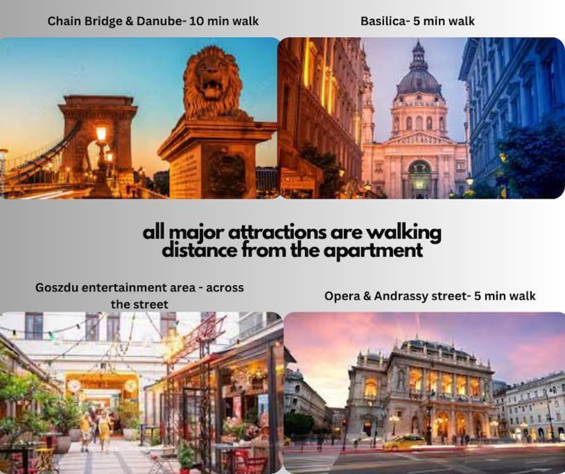 Apartmán Lux Downtown Budapešť Exteriér fotografie